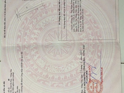 Chủ cần tiền giải quyết cv cắt lỗ 300tr bán trước tết 1sào đất láng dài brvt 1