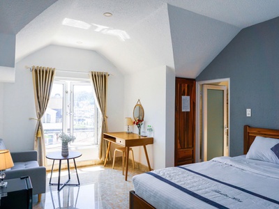 Cho thuê khách sạn 10 phòng có thang máy mặt tiền nguyễn trãi p9 đà lạt giá 32 triệu 2