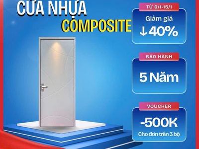 Top 20  mẫu cửa nhựa Composite đẹp, sang trọng dẫn đầu xu hướng 2026 3