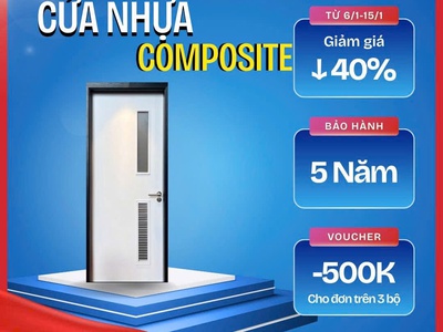 Top 20  mẫu cửa nhựa Composite đẹp, sang trọng dẫn đầu xu hướng 2026 0