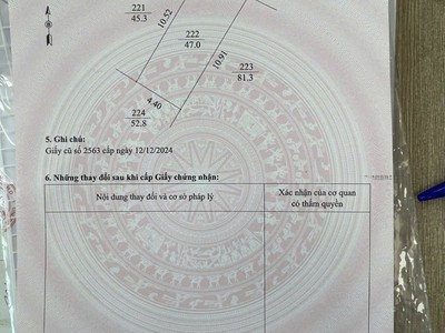 Bán 3 căn nhà 3 tầng ngõ 218 Vũ Hựu, ph Thanh Bình, TP HD, 45.3m2, 3 ngủ, 3vs, ngõ oto 9