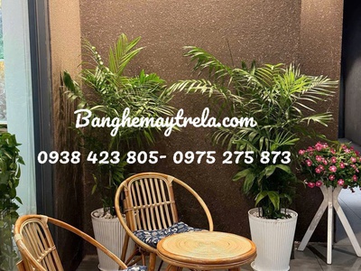 Ghế sò mây ban công 5