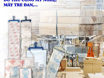Gói hút ẩm bảo quản Gỗ , gỗ nội thất 1