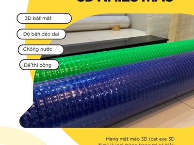 Màng mắt mèo 3D  cat eye 3D film  giá tốt tại kho 0