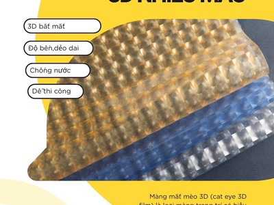 Màng mắt mèo 3D  cat eye 3D film  giá tốt tại kho 1