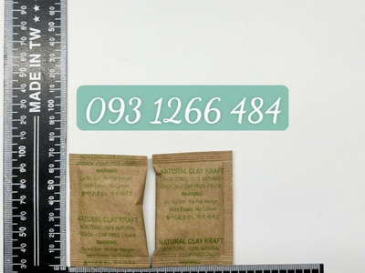 Gói hút ẩm Clay cho túi xách, ví da bền đẹp 1