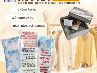 Gói hút ẩm Clay cho túi xách, ví da bền đẹp 4