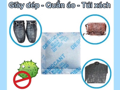 Gói hút ẩm Clay cho túi xách, ví da bền đẹp 5