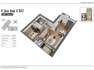 Cần bán gấp 1 ngủ dự án kepler mỗ lao hà đông 1