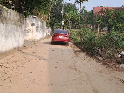 Cơ hội đầu tư đất vị trí đẹp tại trung châu a, đan phượng, hà nội - sổ đỏ riêng, ô tô đỗ cửa 1