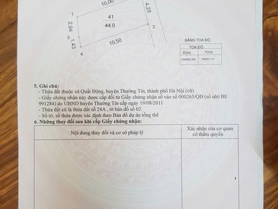 Sở hữu ngay lô đất đẹp - giá tốt - vị trí đắc địa tại quất lâm -  quất động 3