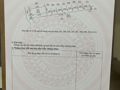 Cơ hội đầu tư đất vị trí đẹp tại trung châu a, đan phượng, hà nội - sổ đỏ riêng, ô tô đỗ cửa 4