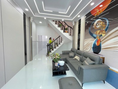 Nhà 2 tầng   xe hơi tới nhà - gần bến xe buýt hiệp thành, chợ giãn dân - quận 12. 2