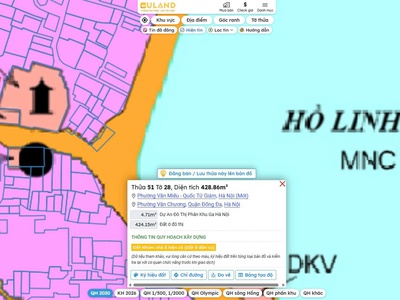 Bán nhà gần hồ đường 2 ô tô, ngõ thông, 418m2, mặt tiền 11,68m, giá 215 triệu 1