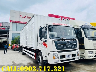 Bán xe tải DongFeng thùng kín Container 7 tấn thùng 9m9 2