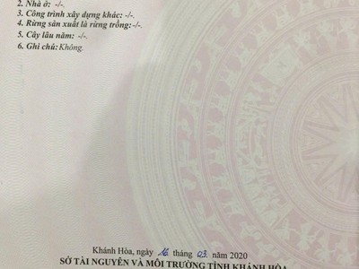 Bán đất vườn tại diên lâm khánh hoà 1