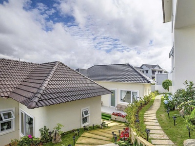 Cho thuê villa sân vườn 4 nhà riêng biệt 7 phòng đường lý nam đế, phường 8, đà lạt giá 40tr 2