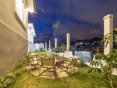 Cho thuê villa sân vườn 4 nhà riêng biệt 7 phòng đường lý nam đế, phường 8, đà lạt giá 40tr 4