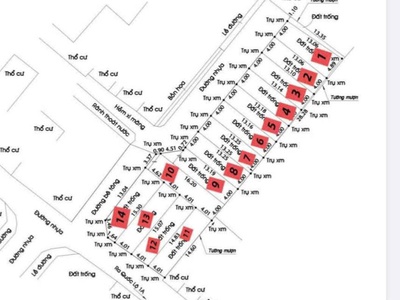 Bán 14 lô đất đường t15 an phú đông quận 12, bán từng lô chỉ từ 3 tỷ- 4,8 tỷ, hẻm xe hơi né nhau, 2