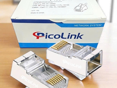 Hạt Mạng Cat6 FTP chống nhiễu, Picolink PL-S19306 giá tốt hàng dự án 0