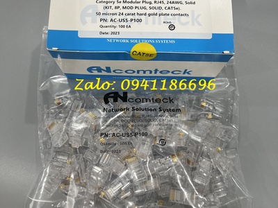 Phân phối Ổ cắm RJ45 Cat7 FTP có chống nhiễu tốc độ 100/1000 hãng Ancomteck, mã ACT-S7-002 14