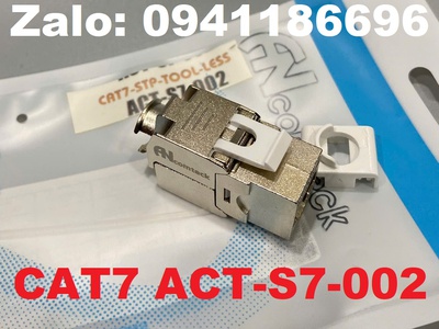 Phân phối Ổ cắm RJ45 Cat7 FTP có chống nhiễu tốc độ 100/1000 hãng Ancomteck, mã ACT-S7-002 2