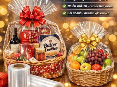 Bán màng co bọc giỏ quà sỉ lẻ toàn quốc 0