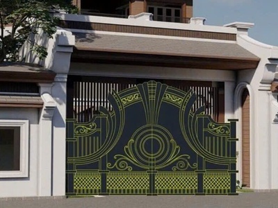 Nhận gia công cổng cửa cắt CNC toàn quốc giá rẻ 3