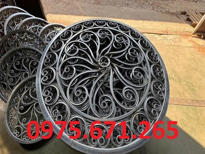 Xưởng chuyên sản xuất và phân phối vòng tròn sắt mỹ thuật 0