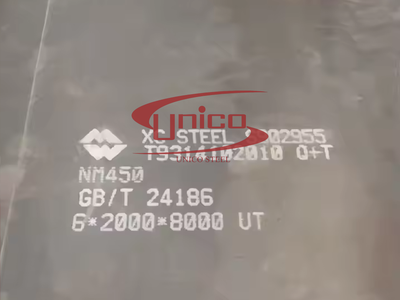 Thép mài mòn Mn450 của UNICO chất lượng và uy tín 1