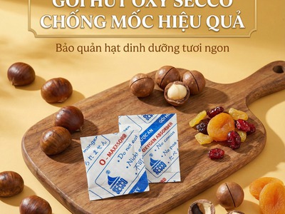 Gói Hút Ẩm Secco - Gói Hút Ẩm Thực Phẩm 1gam 2gam 5gam 10gam 1