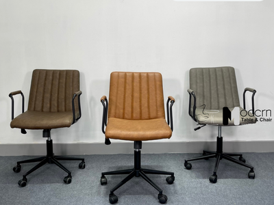 Ghế xoay làm việc nhỏ gọn có tay vịn CE1011-P tại HCM 0