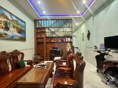 H1974  rẻ hơn shopee  nhà thạnh xuân 38 q12, shr, hxh né, 2 tầng, 5x19m, 5.x tỷ 0