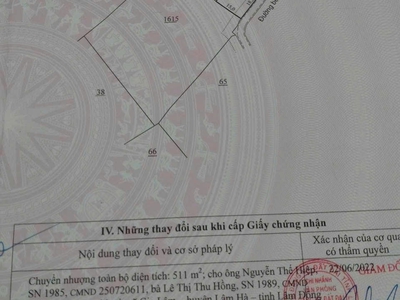 Bán lô đất đẹp -giá tốt tại đông anh 3, thị trấn nam ban, lâm hà, lâm đồng -góc 2 mặt tiền 3