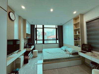 Chính chủ. bán nhà lê văn hiến, ô tô tránh, kinh doanh, 6 tầng thang máy, full nội thất 4