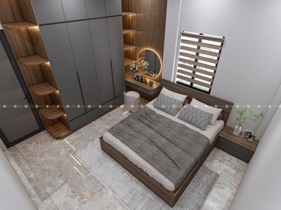 Combo Phòng Ngủ Thiết Kế Tối Giản Màu Sắc Hài Hòa 3