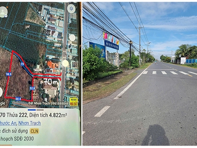 Đất mặt tiền hùng vương giá sốc chỉ 2.7tr/m2, lh: o ..865 895 43o 0