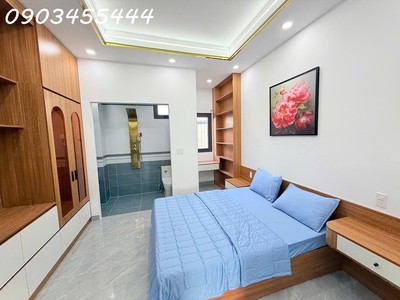 Nhà đẹp thủ đức, 63m2, 4 tầng, sát phạm văn đồng, 6.8 tỷ, phường tam phú 1