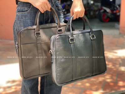 Sản xuất cặp da đại hội theo yêu cầu CÓ VAT 1