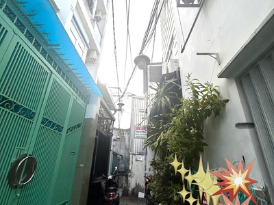 Bán nhà nhỏ tiền- nhỉnh 3t- vài bước chân ra mt đoàn văn bo- lưu thông tôn đản - xóm chiếu- nguyễn 3