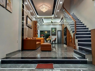 Bán nhà mới đón tết - xây 4 tầng đúc btct - hẻm ô tô 5m - ngay bv thủ đức - chỉ 6,85 tỷ 1