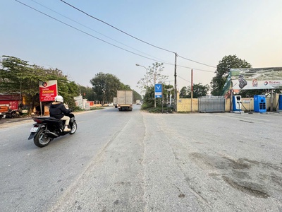 Bán gấp lô góc 54m2 thôn gia tân, quang minh - cạnh kđt long việt - kinh doanh tốt 2