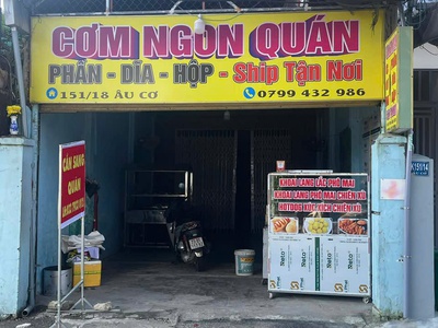 Sang lại mặt bằng kinh doanh quán ăn full đồ tại liên chiểu, đà nẵng chỉ 50 triệu 0