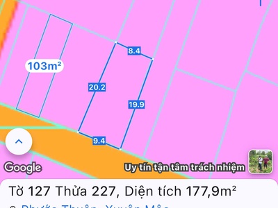 Cần bán lô đất hồ tràm cách biển 500m 0