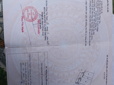 Em cần bán miếng đất đang trồng rau  toạ lạc tại đường số 15e tân hưng . tp bà rịa nay là phường 3