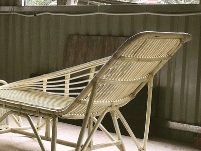 Ghế mây dài thư giãn 4