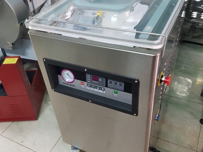 Máy hút chân không buồng đơn buồng đôi, máy hút chân không cho chả cá, hải sản 0