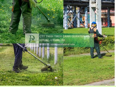 Dịch vụ cắt cỏ   vệ sinh thảm cỏ khu công nghệ cao TPHCM 0