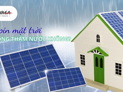Tấm pin mặt trời: có chống thấm nước không 0