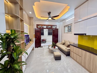 Bán nhà đại từ, hoàng mai, ô tô, lô góc, full nội thất, dtsd 36m2 x 5 tầng, 8.3 tỷ 0